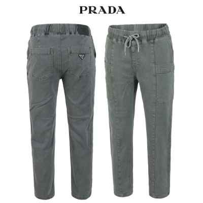 프** 안기모 앞포켓 밴딩 배기 팬츠