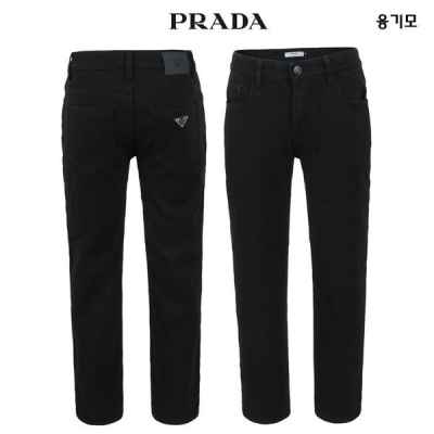 프** 융기모 블랙진 히든밴딩 슬림팬츠