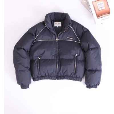 미*** 테크니컬 퐁제 다운 재킷