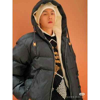 루* 모노그램 에코다운 자켓