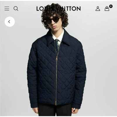 루* 퀼티드 모노그램 오버 셔츠