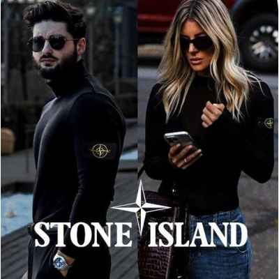 스* 와펜패치 커플 터틀넥