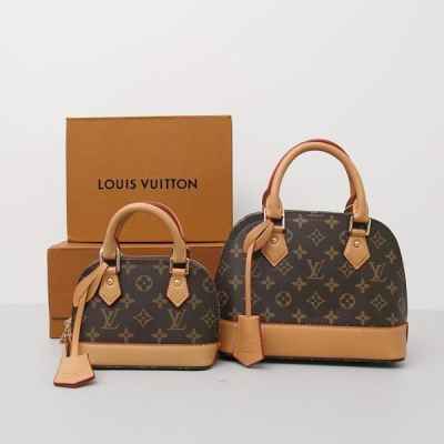 루* 모노그램 알마 크로스 숄더백