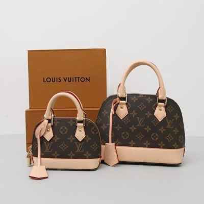 루* 모노그램 알마 크로스 숄더백