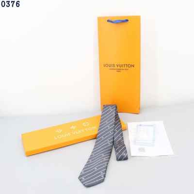 루* 모노그램 스트라이프 넥타이