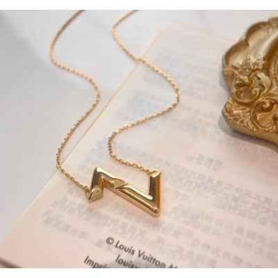 루* LV 볼트 업사이드다운 목걸이