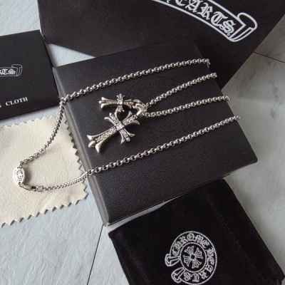 크* 더블 크로스 목걸이