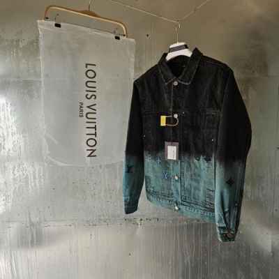 루* 엠브로이더드 데님자켓 블루종 라이트 블루